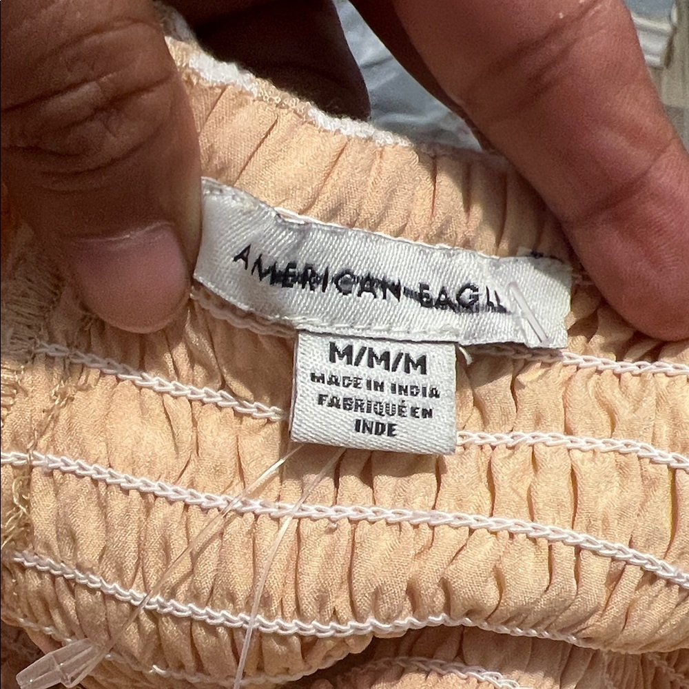 American Eagle Outfitters Cream Floral jumpsuit - Picture 9 of 9